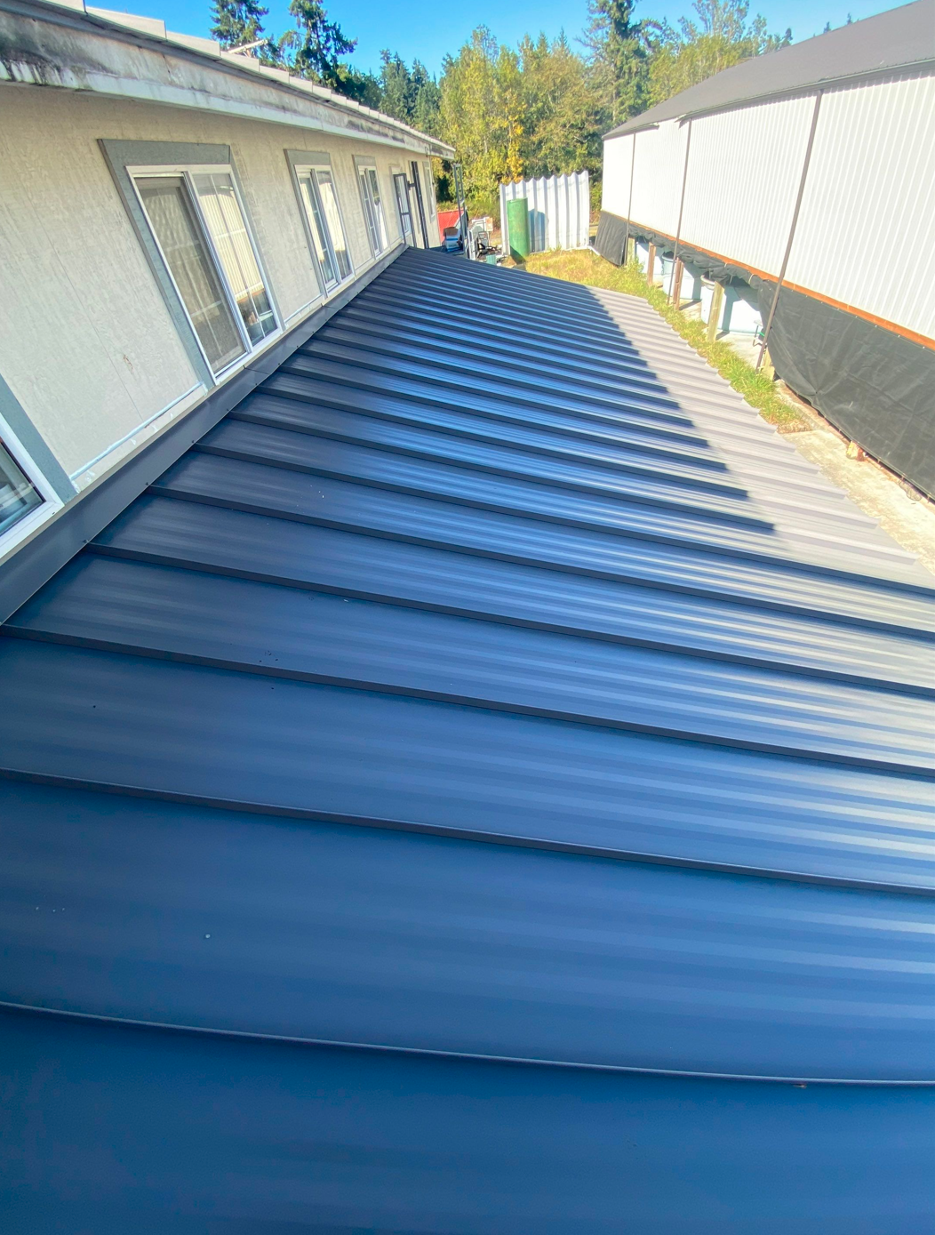 NWFSC Manchester Research Station completed roof photo