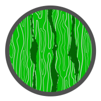 Rotted roof sheathing icon