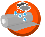 Waterproof roofing