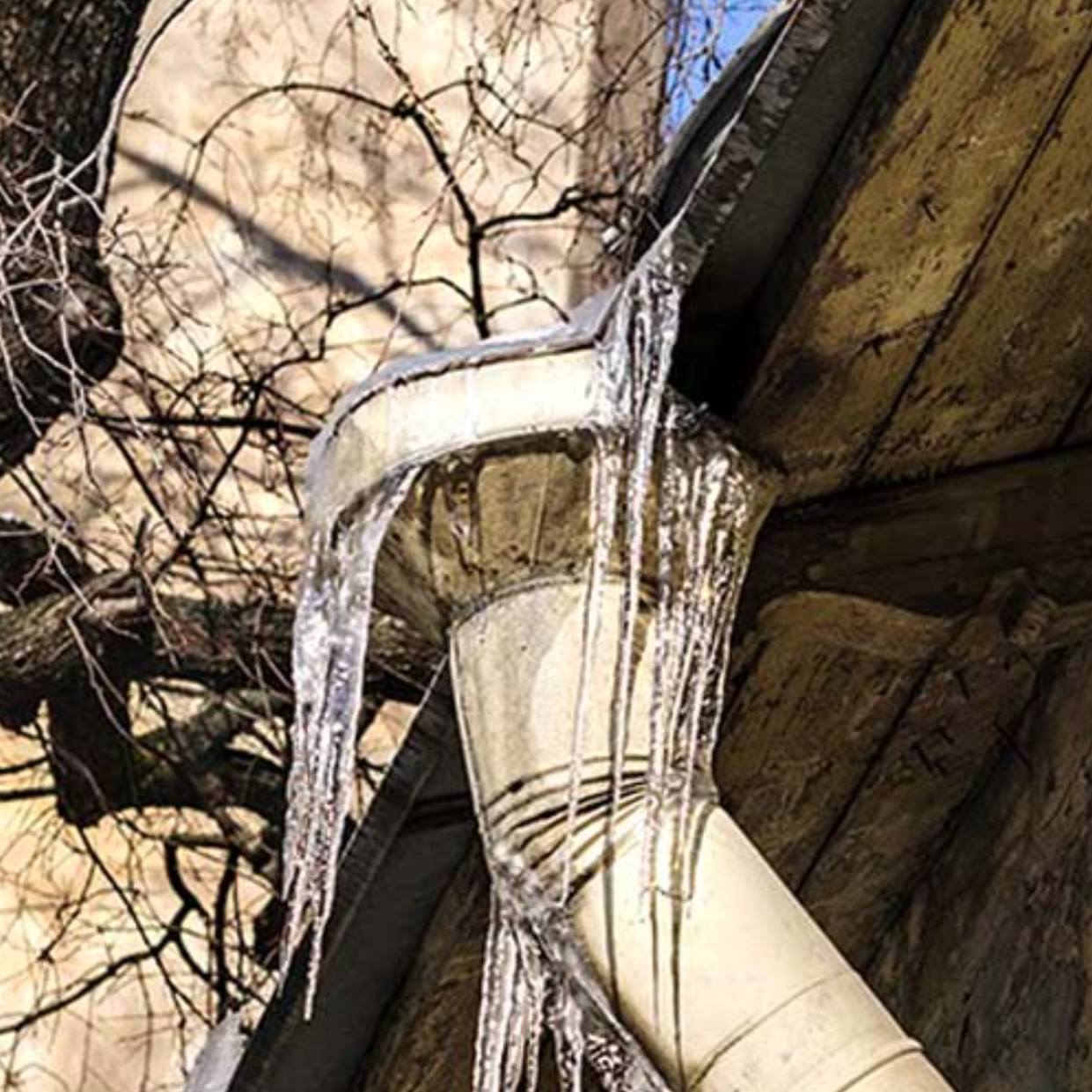 Frozen Gutters